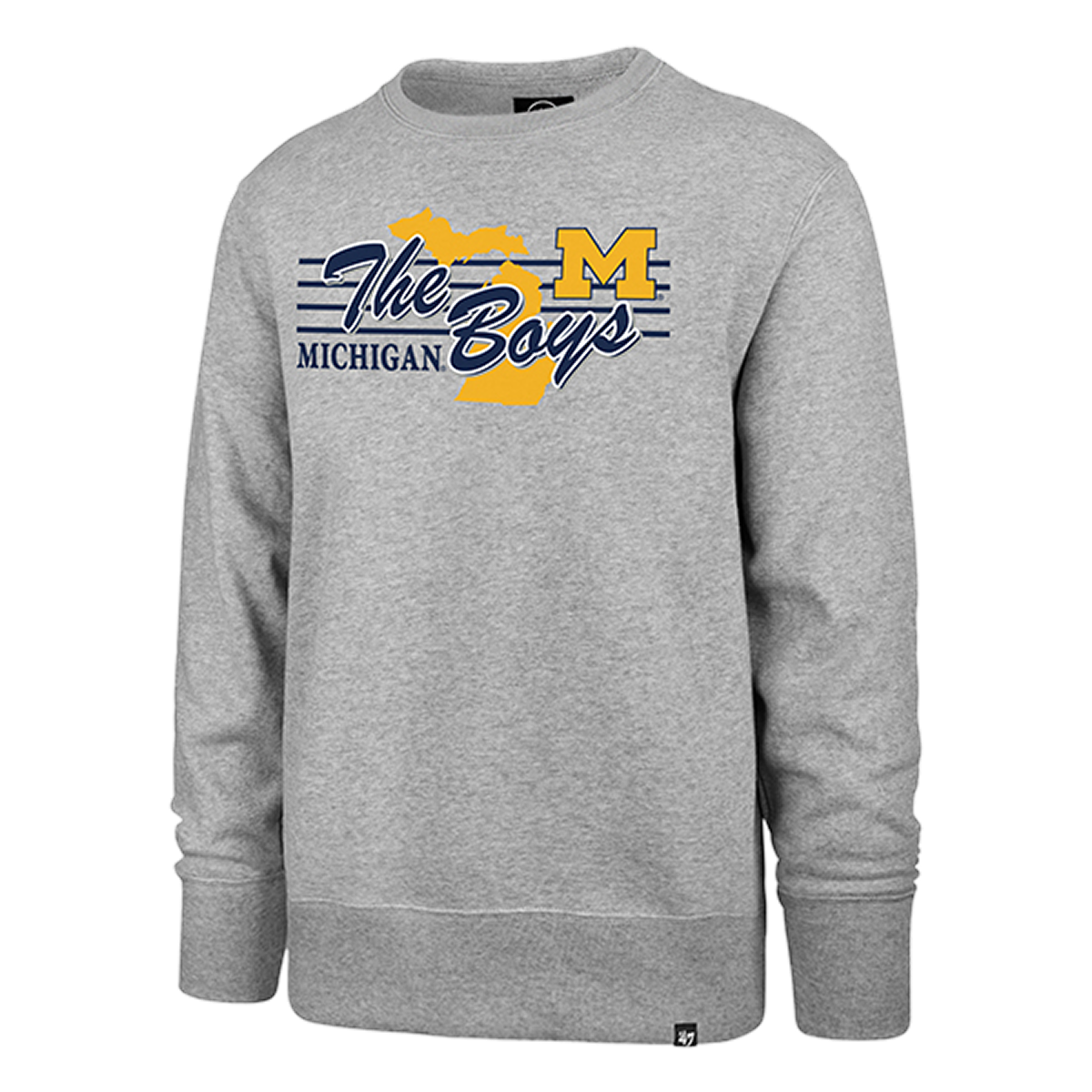 Michigan's The Boys x '47 Brand Classic Crewneck