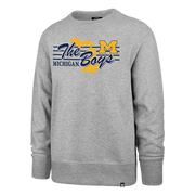 Michigan's The Boys x '47 Brand Classic Crewneck