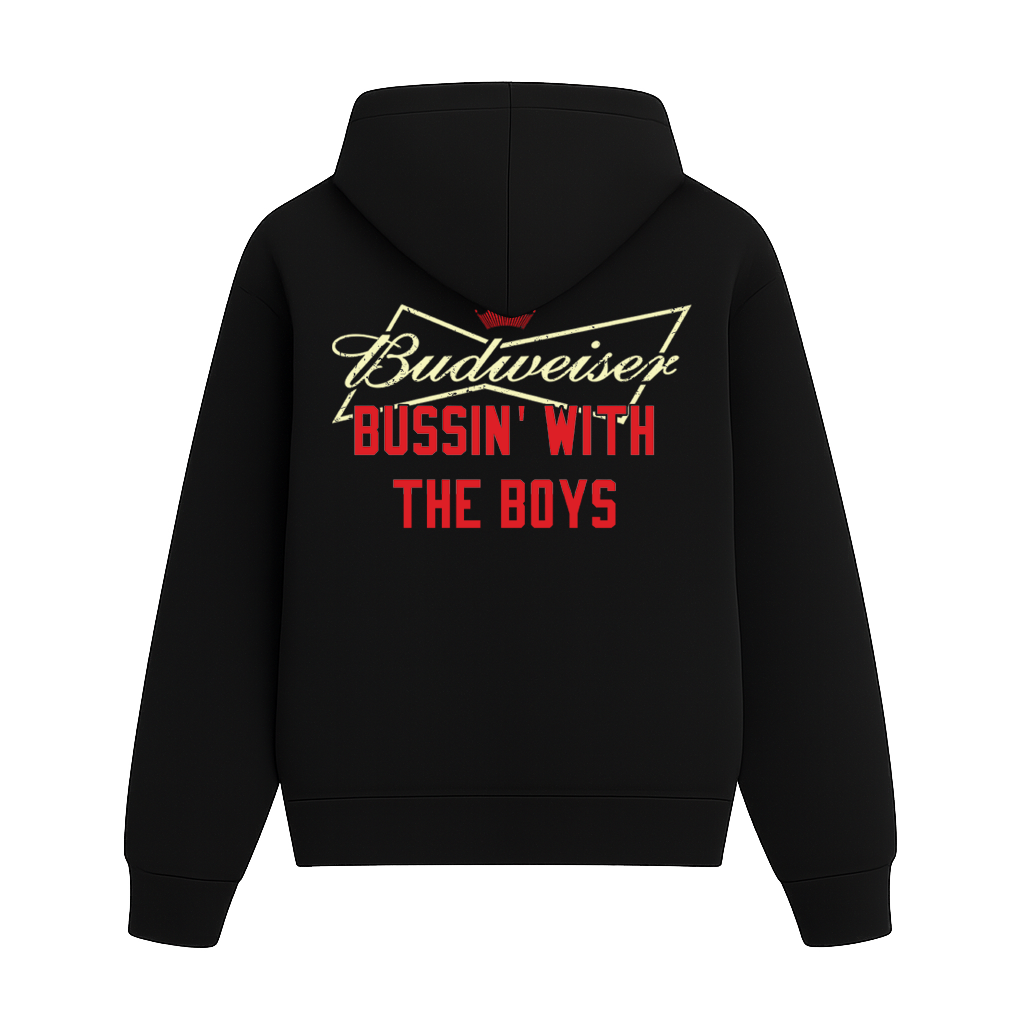Bussin' Horn Hoodie | Official Bussin' With The Boys Podcast Merch