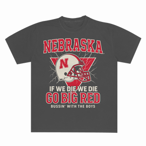 Bussin' x Nebraska Helmet Tee