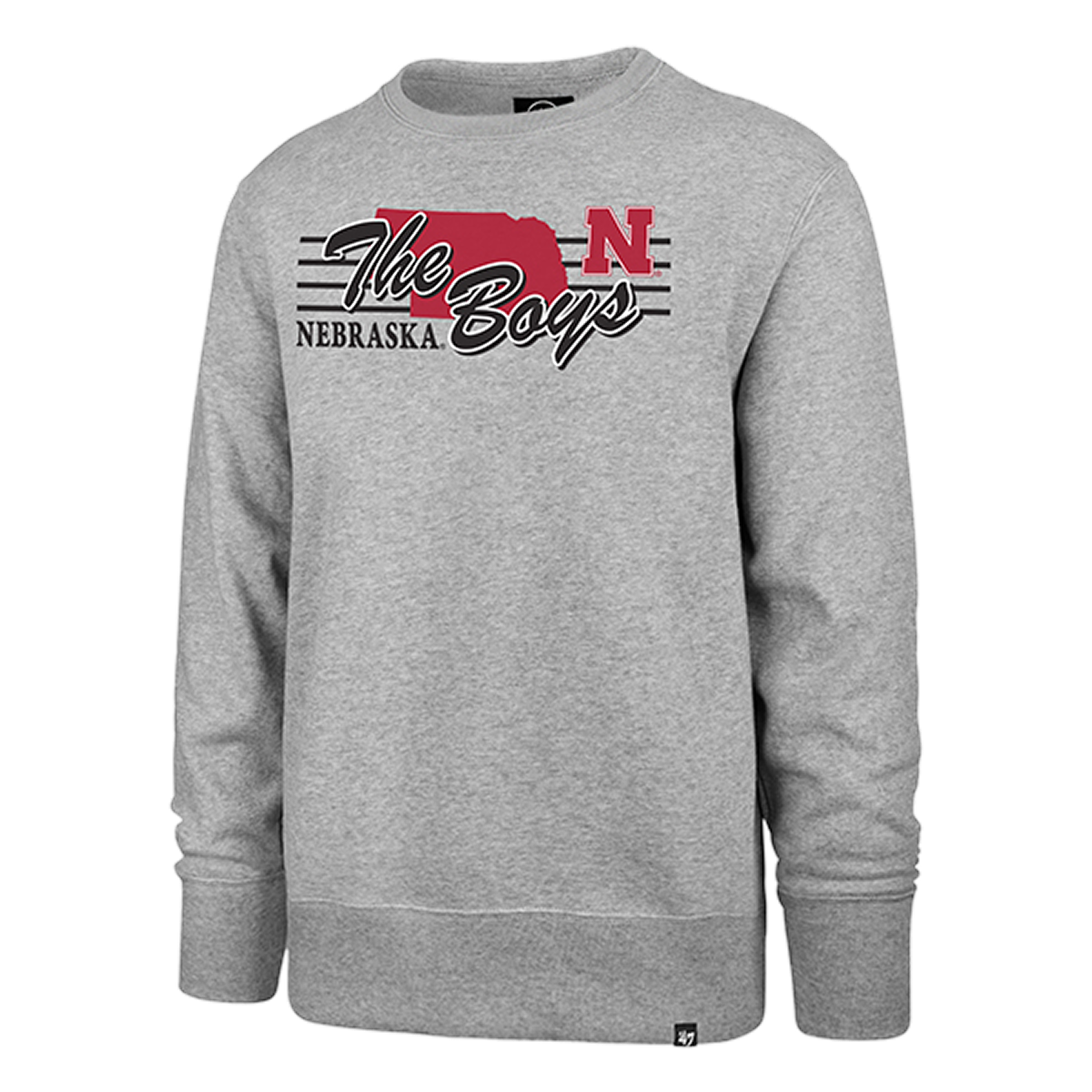 Nebraska's The Boys x '47 Brand Classic Crewneck