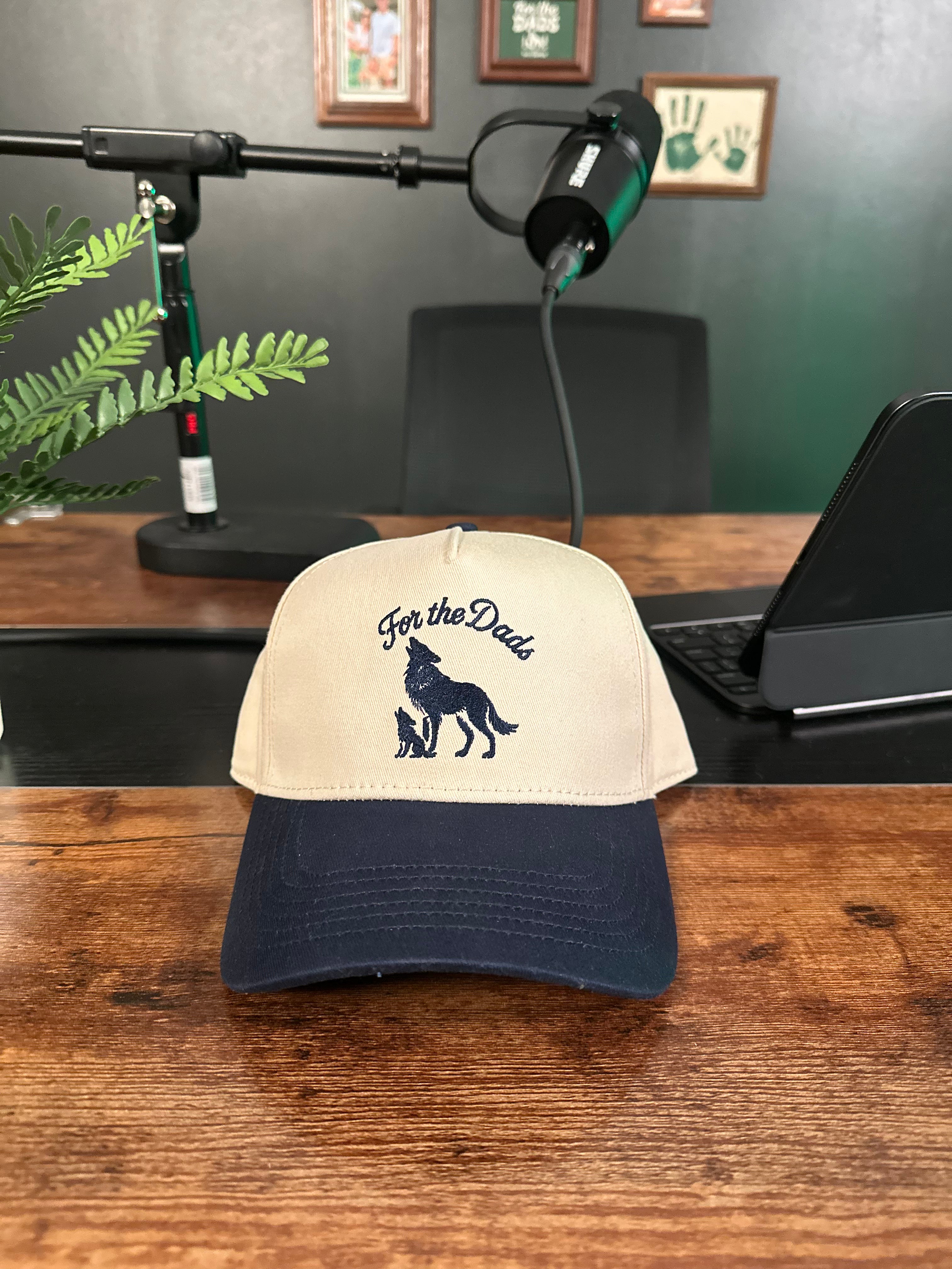 Howling Cotton Retro 5 Panel Hat