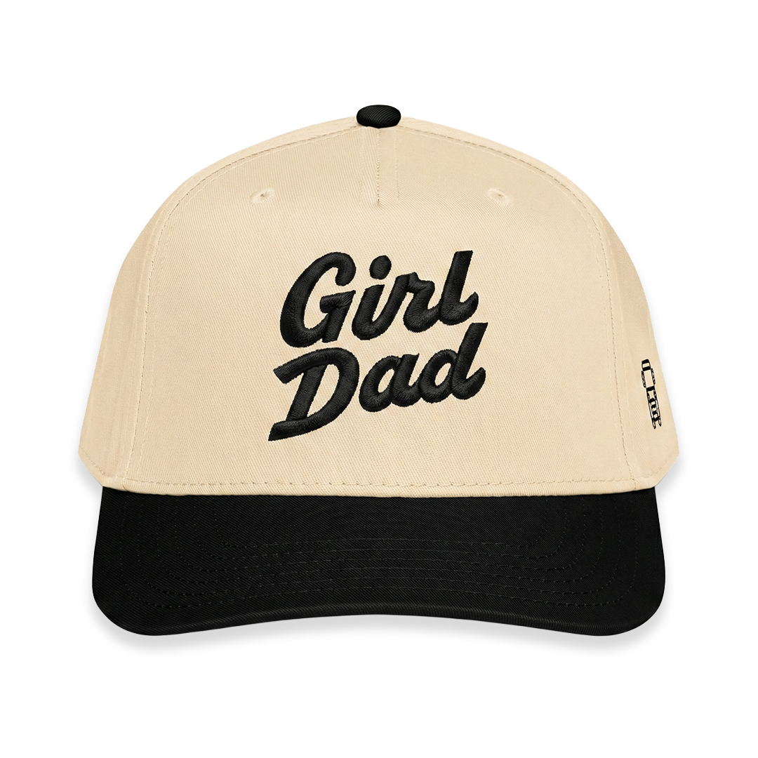 Girl Dad Retro Script Hat