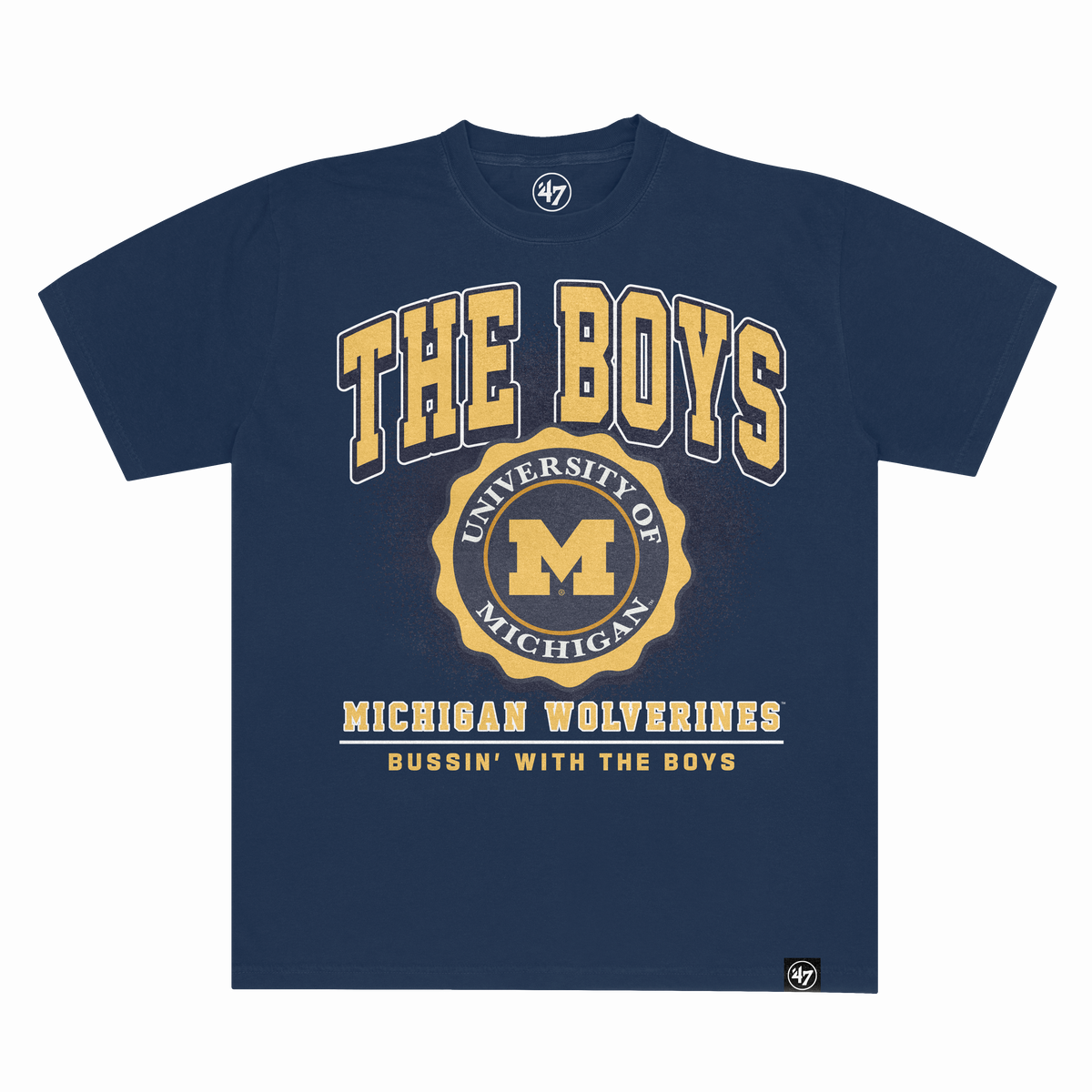 Michigan's The Boys Crest Tee – BUSSIN WITH THE BOYS STORE