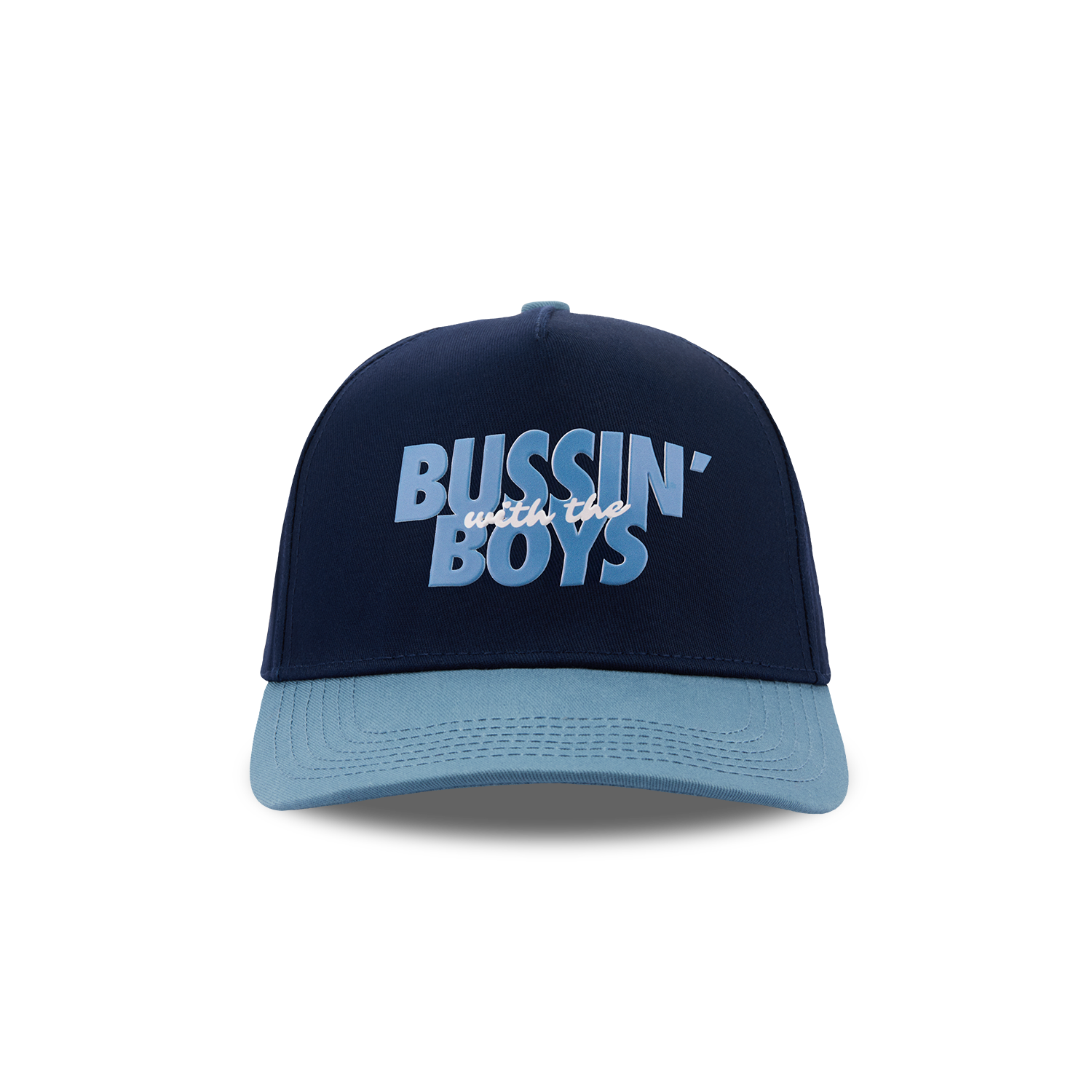 Bussin' Stamp Retro 5 Panel Cotton Hat