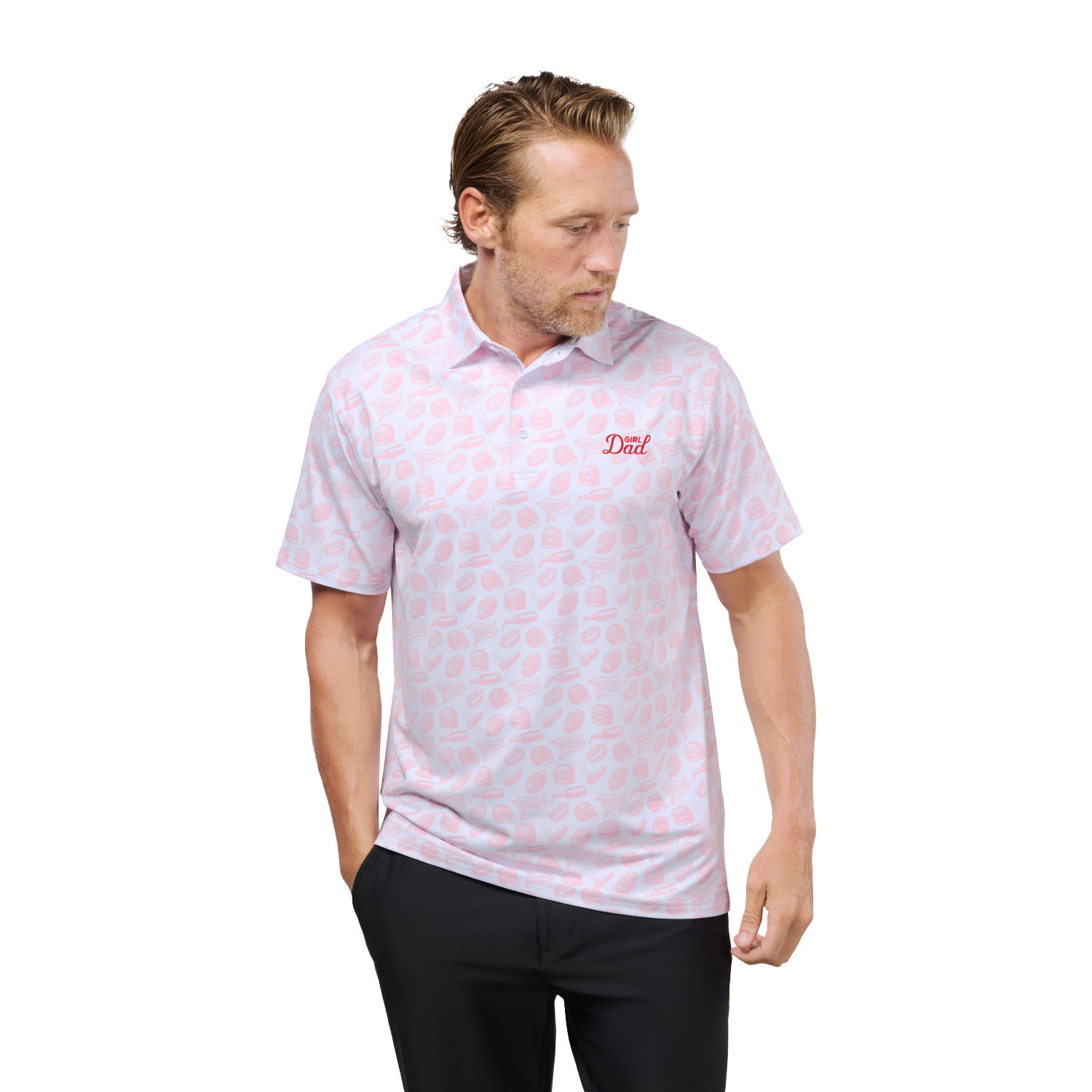 Girl Dad Performance Polo