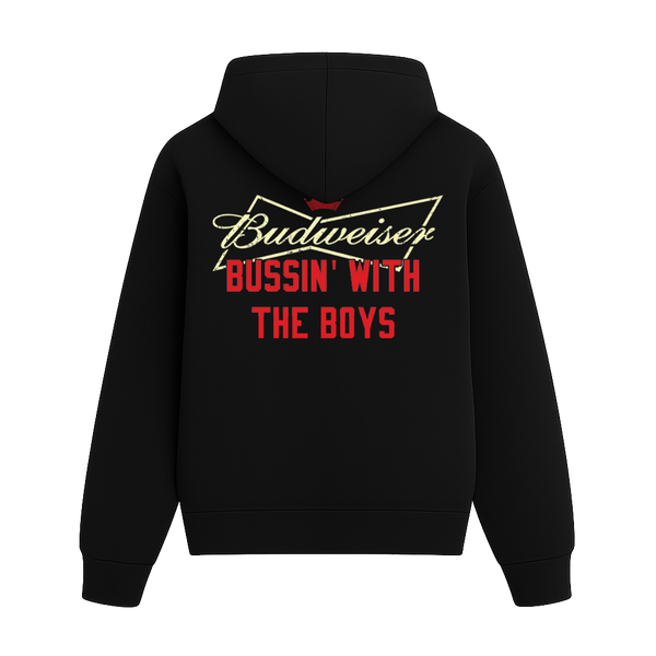 Bussin' Horn Hoodie | Official Bussin' With The Boys Podcast Merch