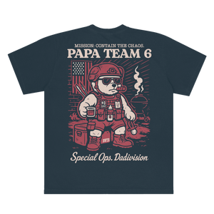 Papa Team 6 Bear Tee