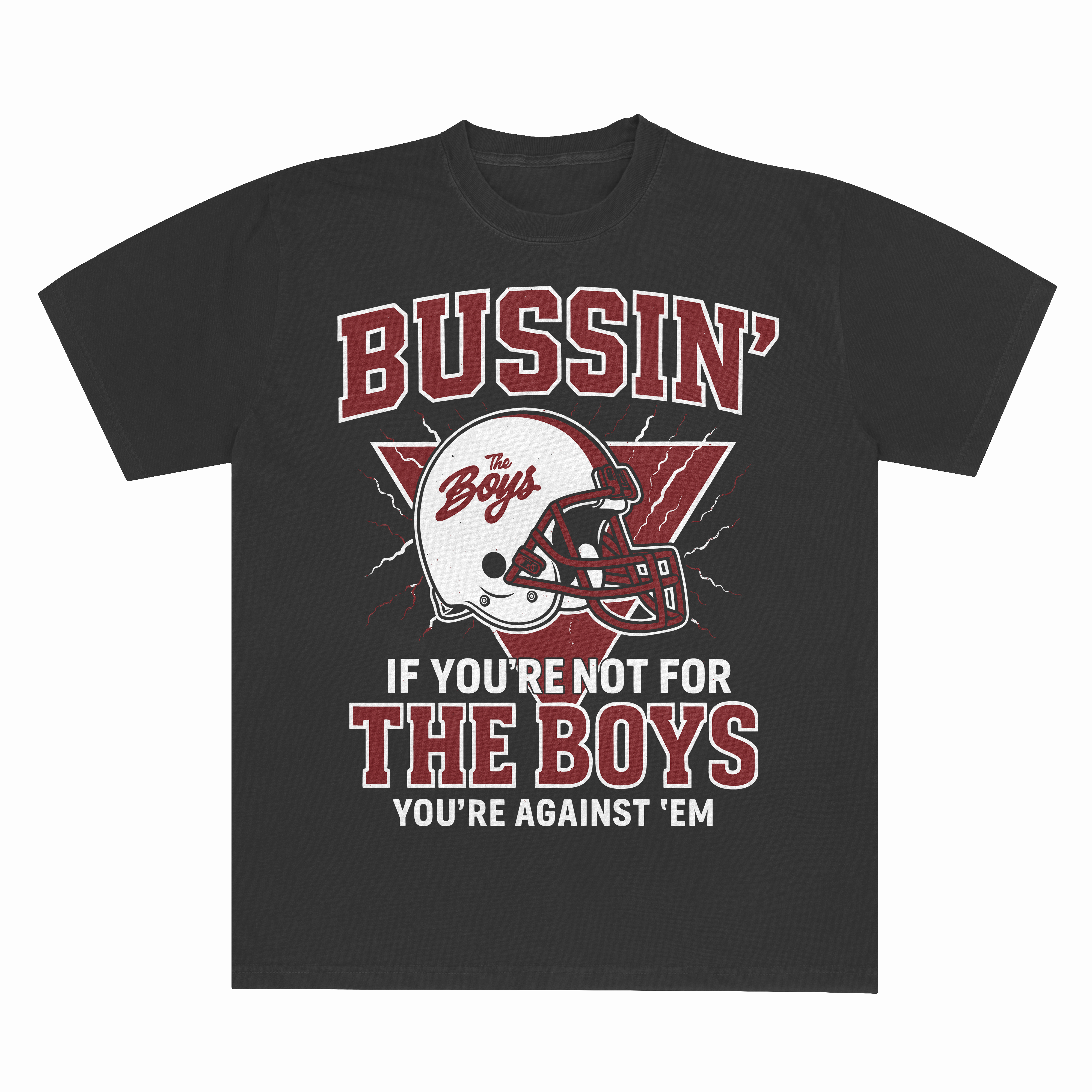 For the Boys Helmet Tee