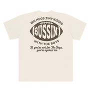 Bussin' Big Hugs Football Tee