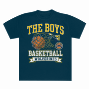 The Boys Basketball Wolverines Tee