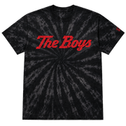 The Boys Tie Dye Script Tee