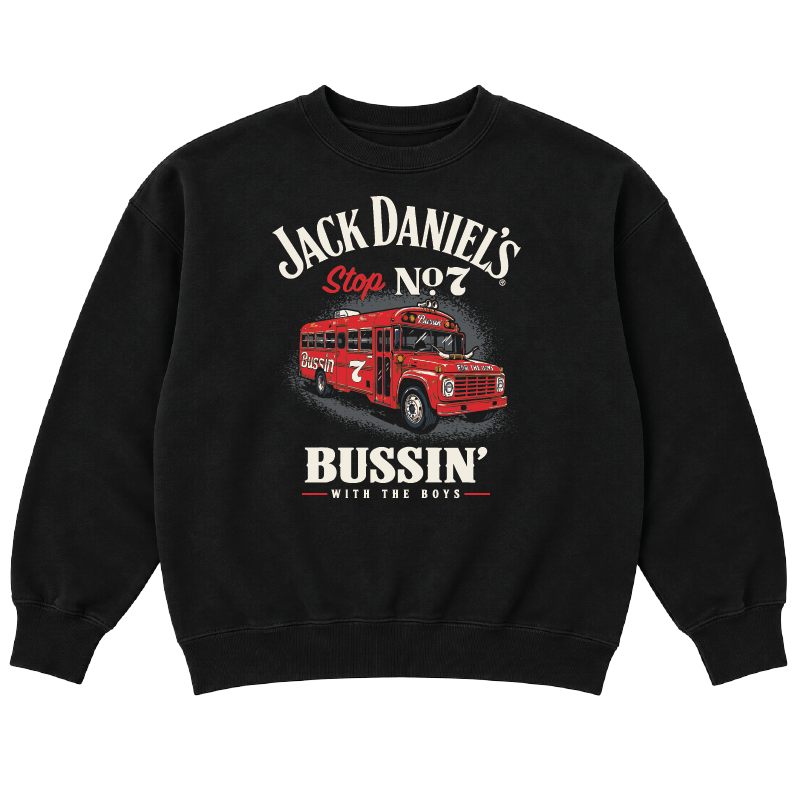 Jack Daniel's x Bussin with the Boys Bus Sweatshirt