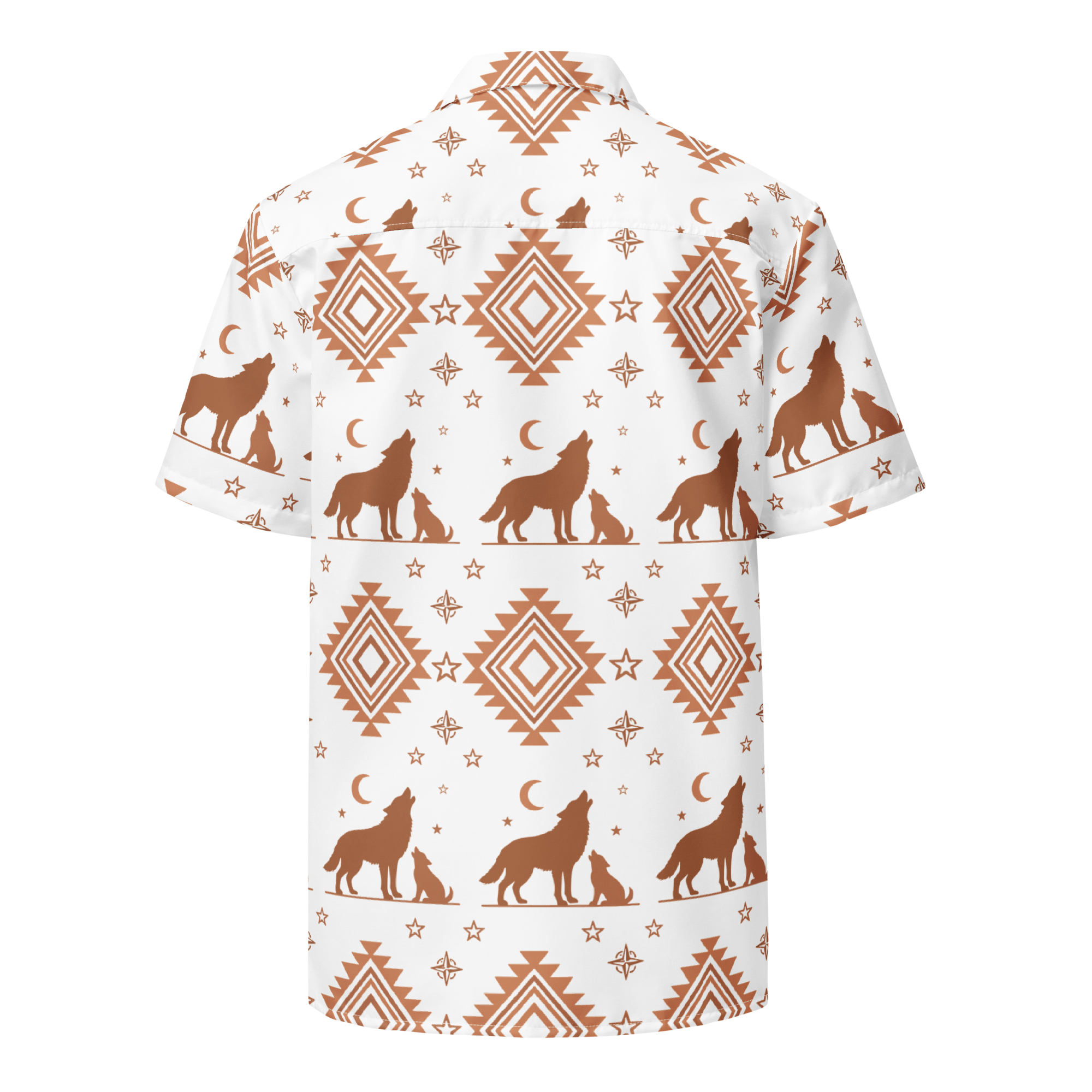 For the Dads Wolf Button Down