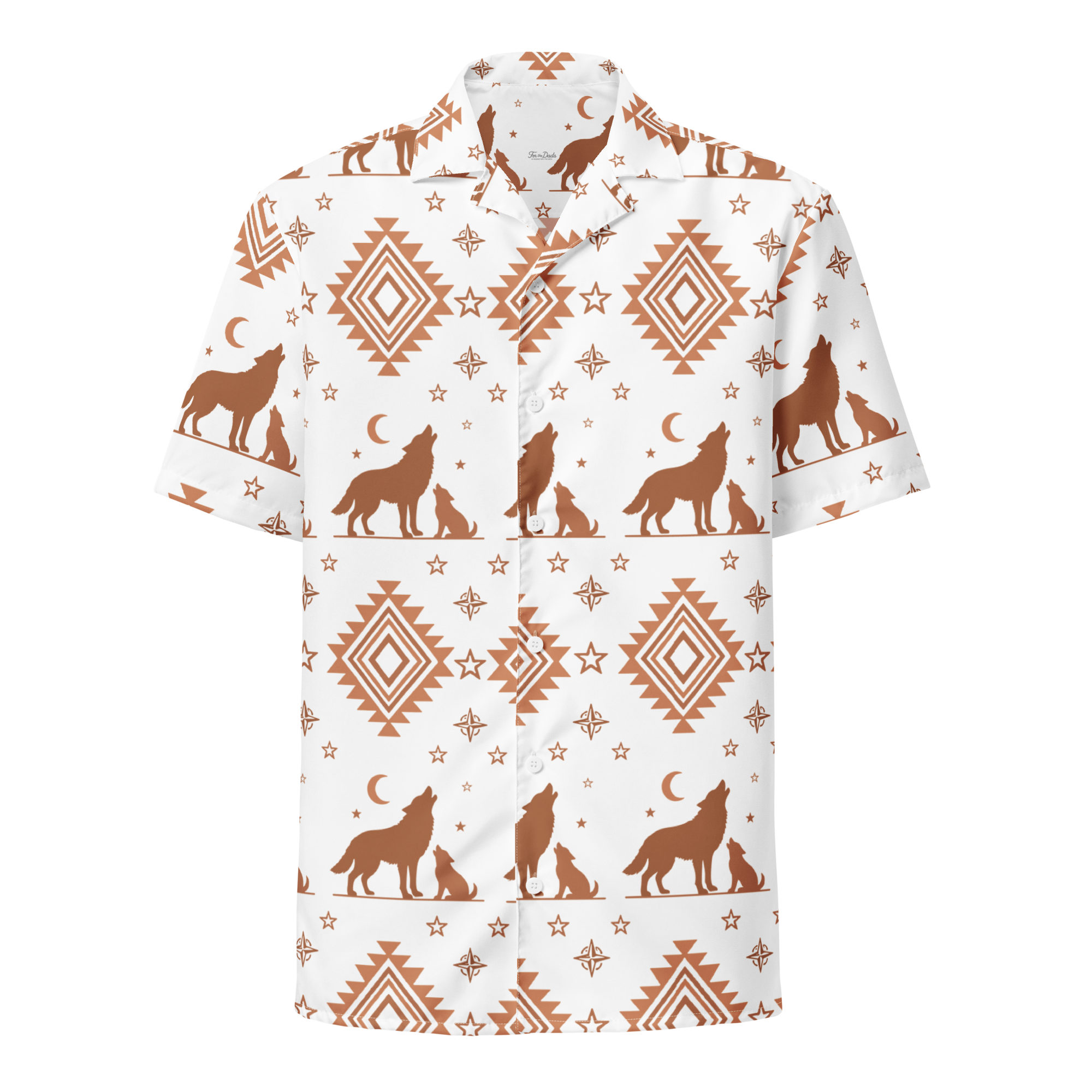 For the Dads Wolf Button Down