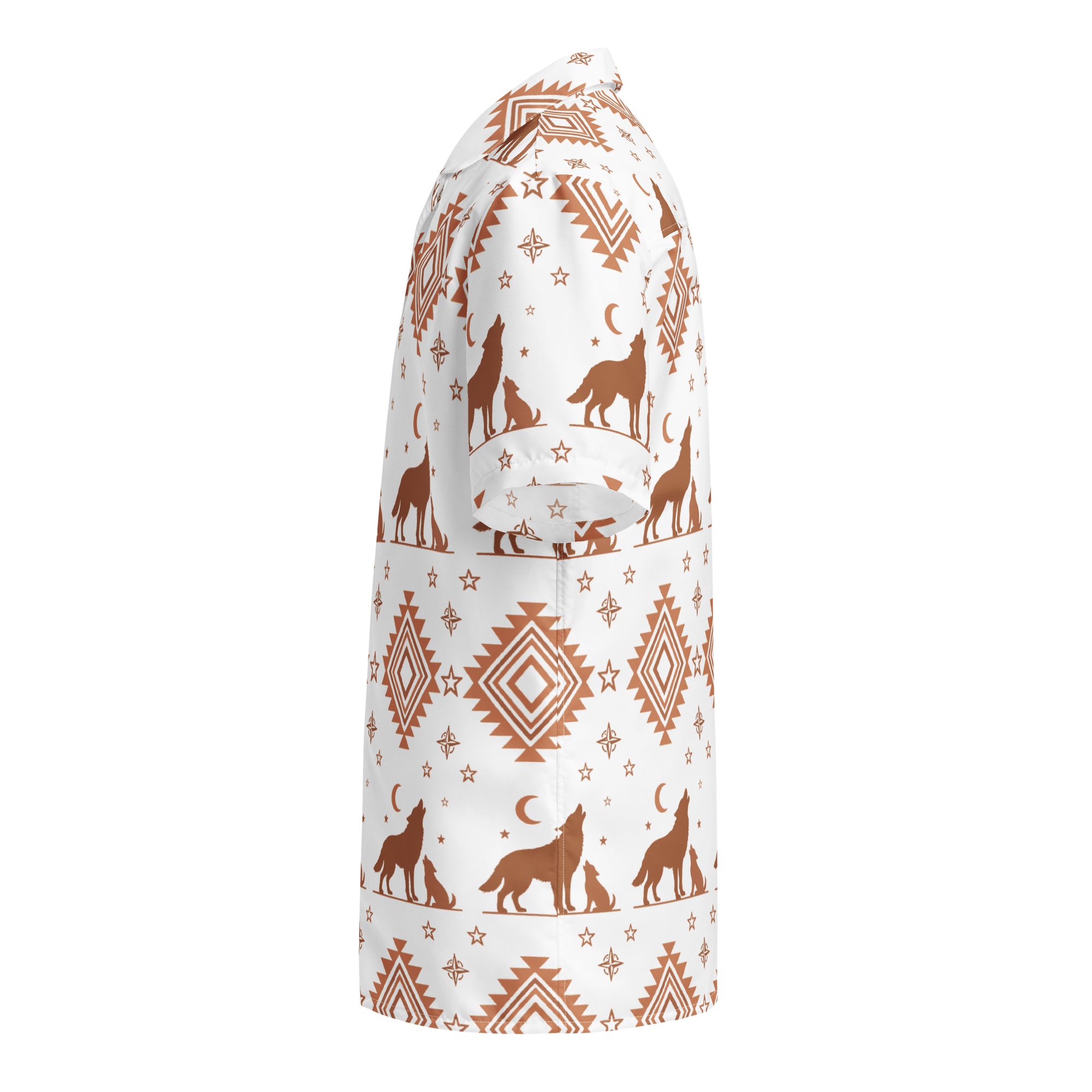 For the Dads Wolf Button Down