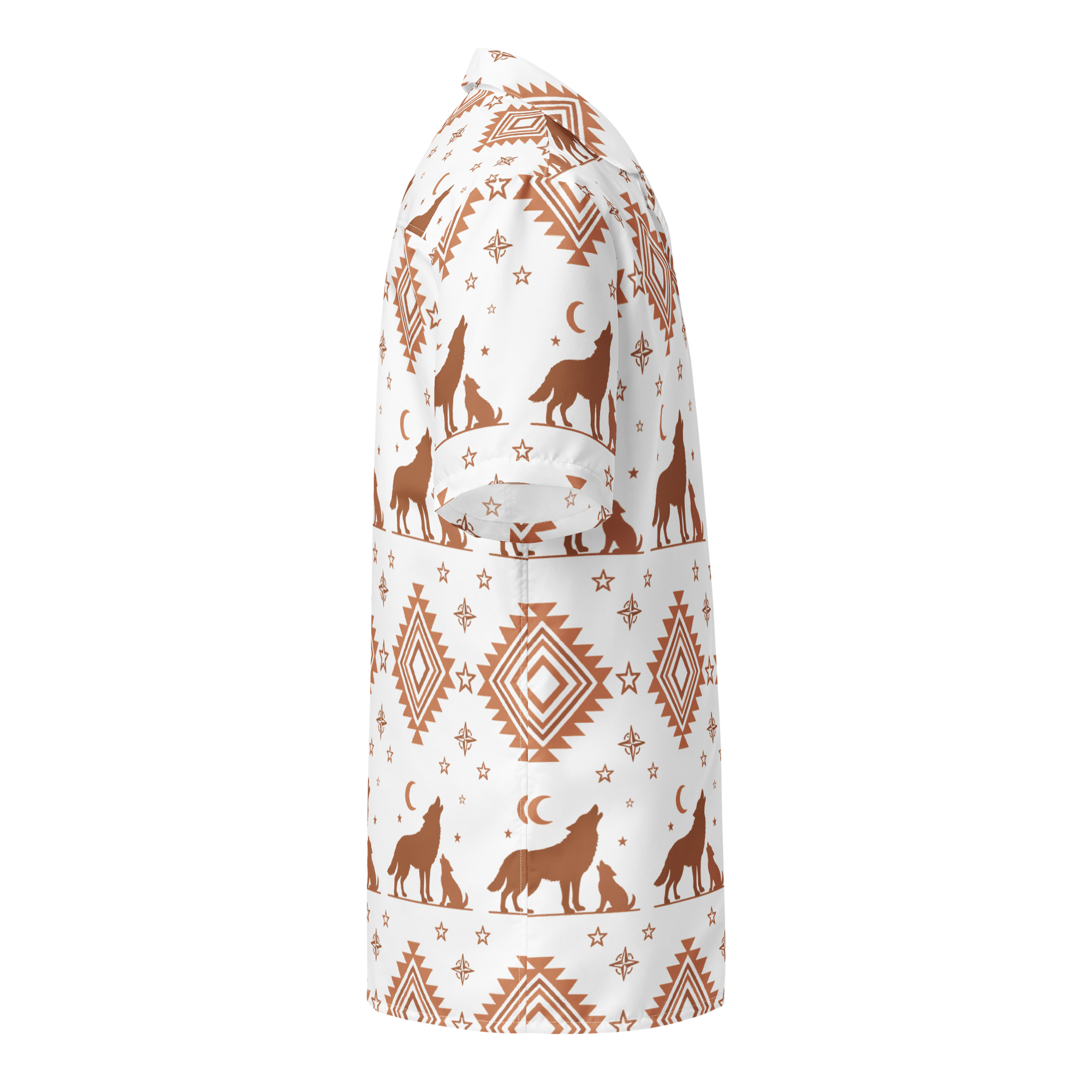 For the Dads Wolf Button Down