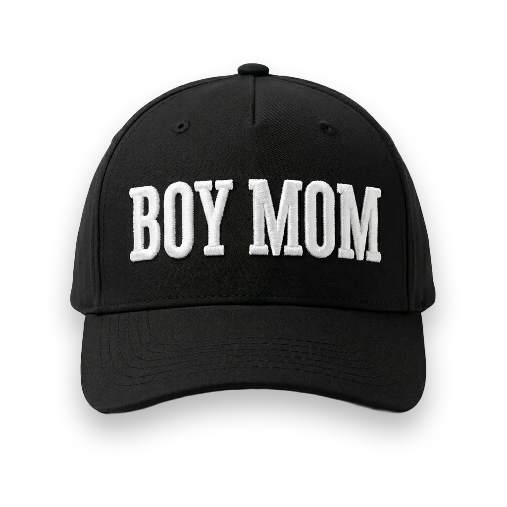 Boy Mom 5 Panel Hat